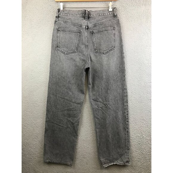 AGOLDE Denim High-Rise Button Fly Straight Leg jean size 29 - Picture 2 of 11